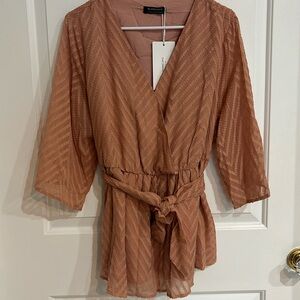 BloomChic size 14–16 new with tags tunic blouse